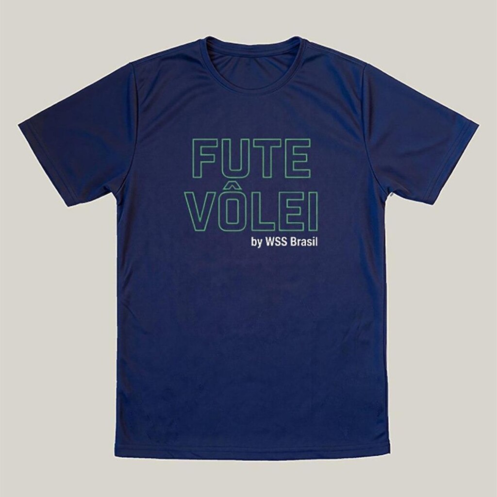 Camiseta Dry Masculina Futevôlei WSS Brasil