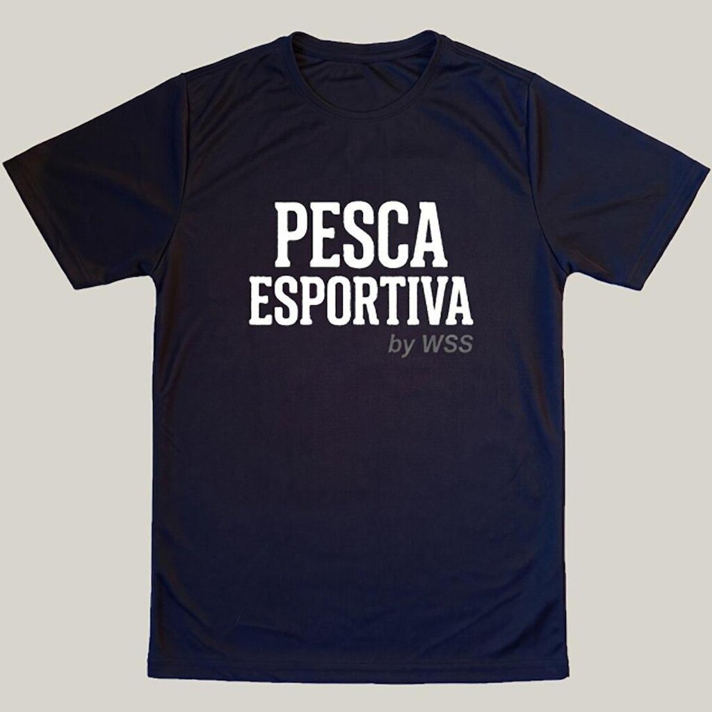 Camiseta Dry Masculina Pesca Esportiva WSS Brasil