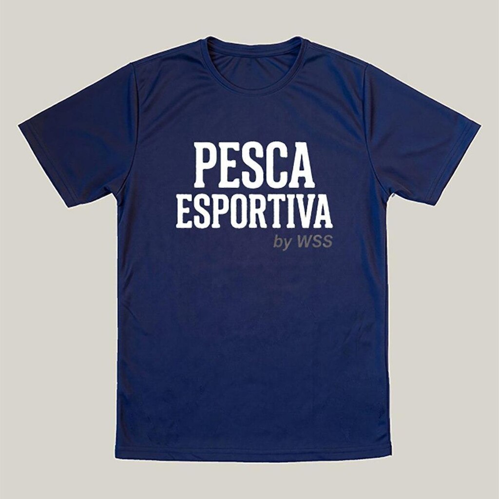 Camiseta Dry Masculina Pesca Esportiva WSS Brasil