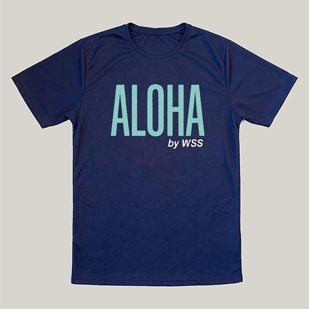 Camiseta Dry Masculina Praia WSS Brasil Aloha