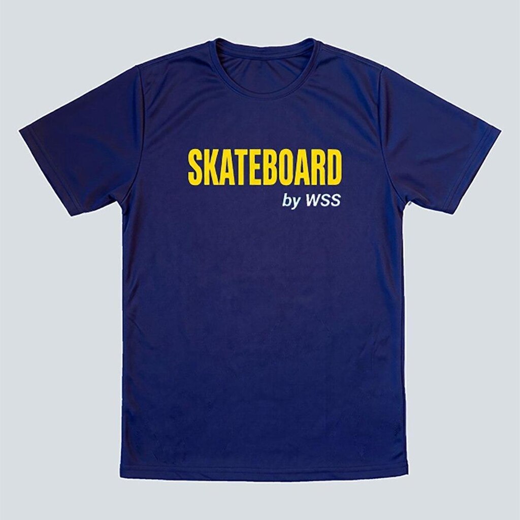 Camiseta Dry Masculina Skateboard WSS Brasil