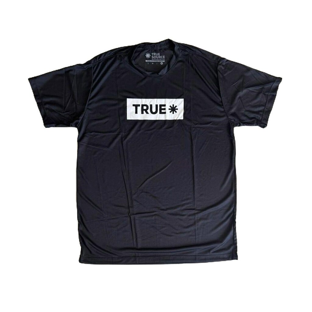 Camiseta Dry - Tamanho GG Preta - True Source
