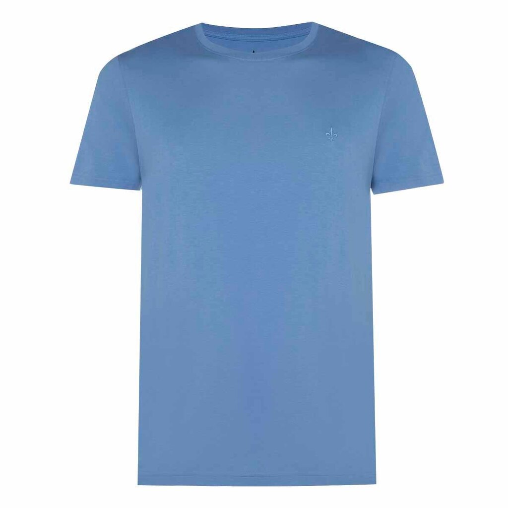 Camiseta Dudalina Essentials Azul Médio