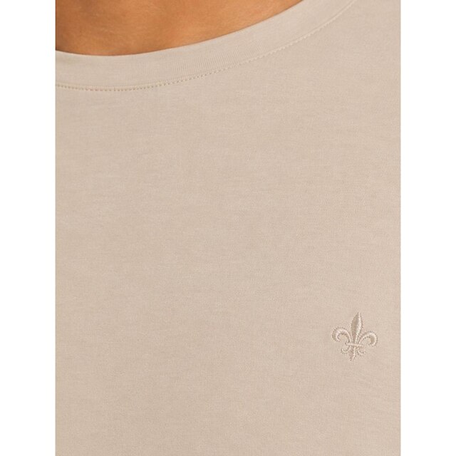 Camiseta Dudalina Manga Longa Cotton Flex Cáqui
