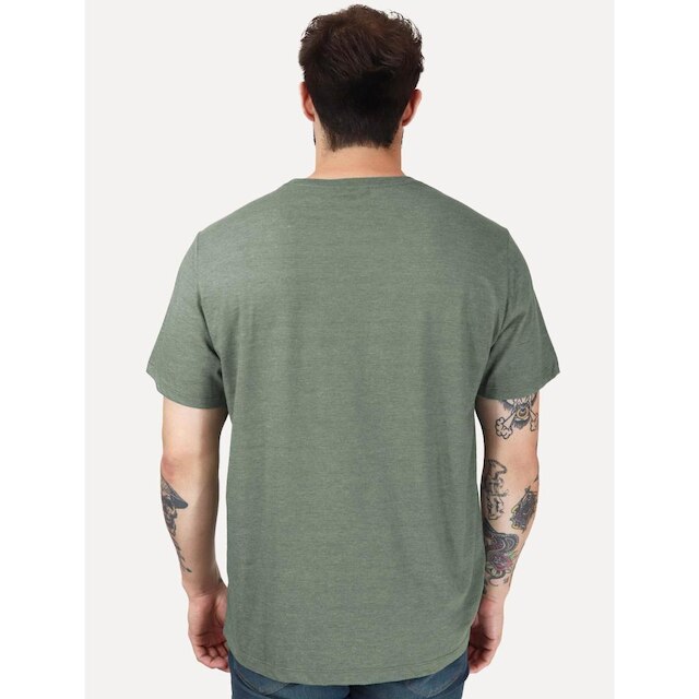 Camiseta Dudalina Masculina Regular Mono Icon Verde Médio