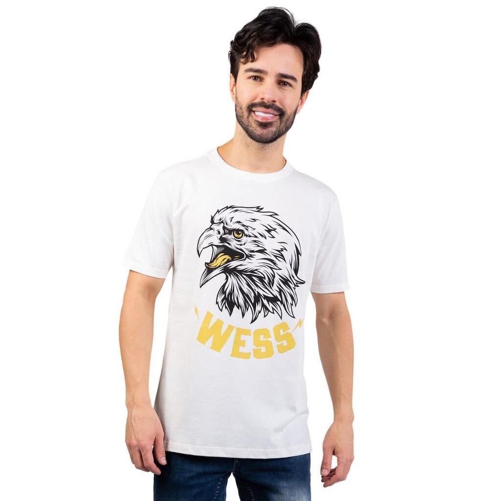 Camiseta Eagle Off White Wess Clothing