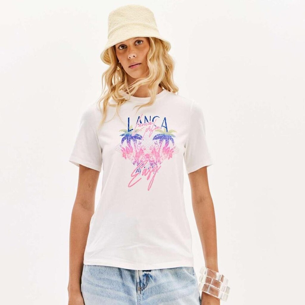 Camiseta Easy Lança Perfume Classic Feminino