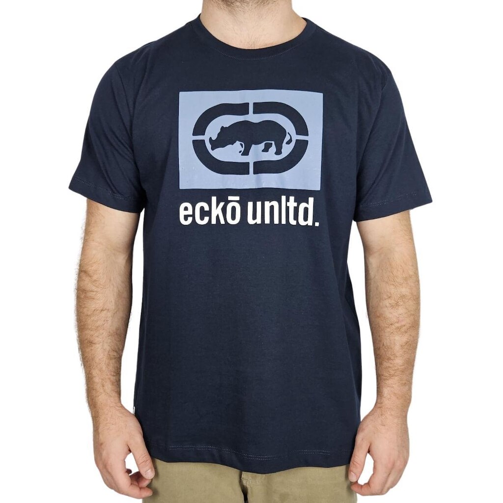 Camiseta Ecko Brand Marinho