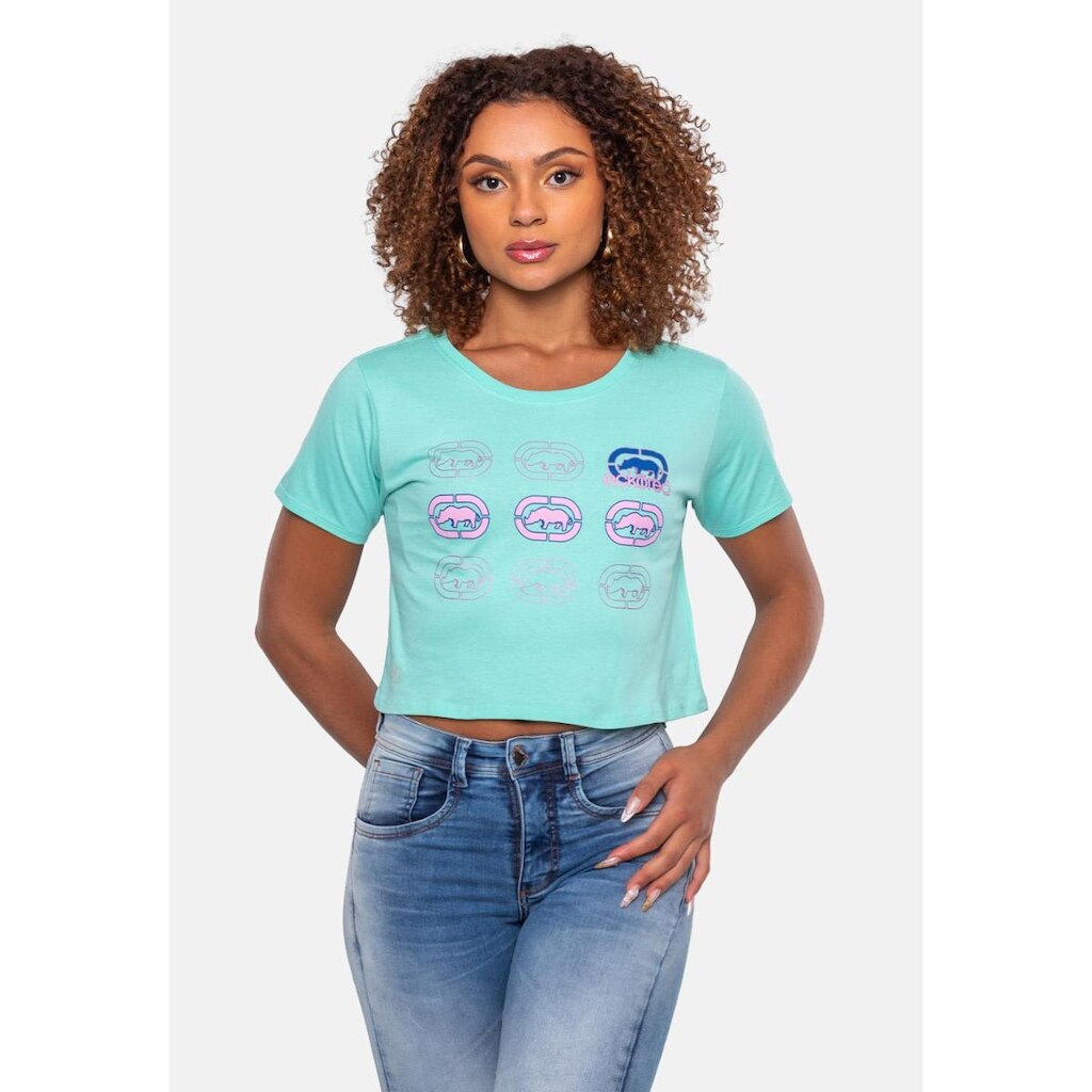 Camiseta Ecko Cropped Feminino
