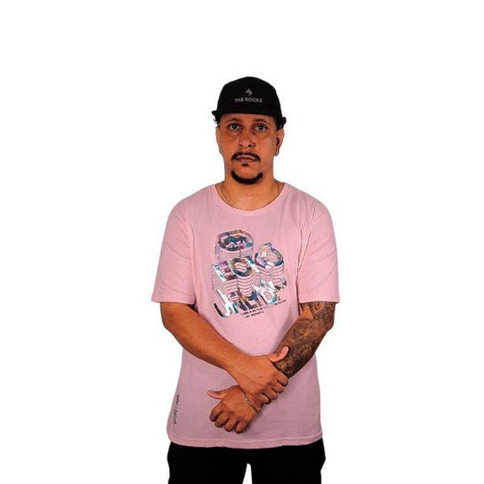Camiseta Ecko Estampa Holográfica Folia Masculina Rosa P - Rosa Menor preço em Camiseta Ecko Estampa Holográfica Folia Masculina Rosa P - Rosa