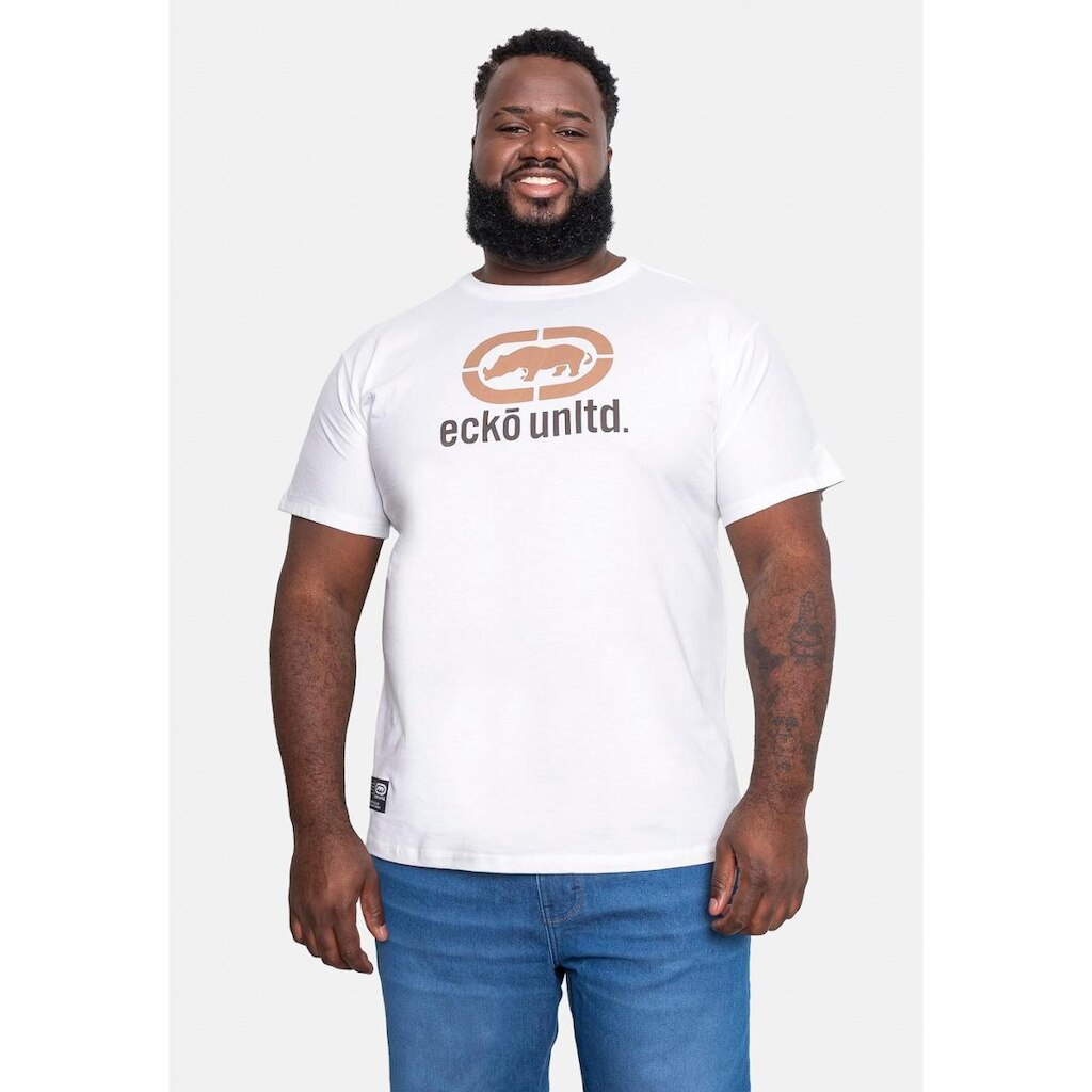 Camiseta Ecko Estampada Básica Plus Size Masculino