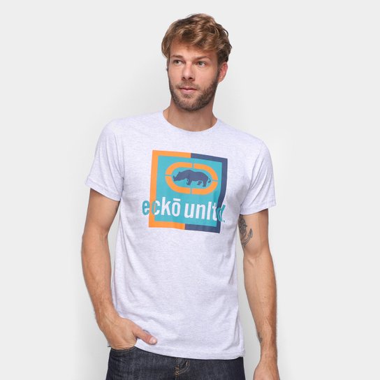 Camiseta Ecko Estampada Masculina - Gelo Menor preço em Camiseta Ecko Estampada Masculina - Gelo