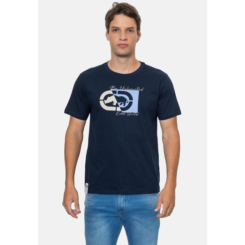 Camiseta Ecko Estampada Masculino