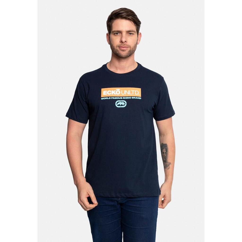 Camiseta Ecko Estampada Masculino