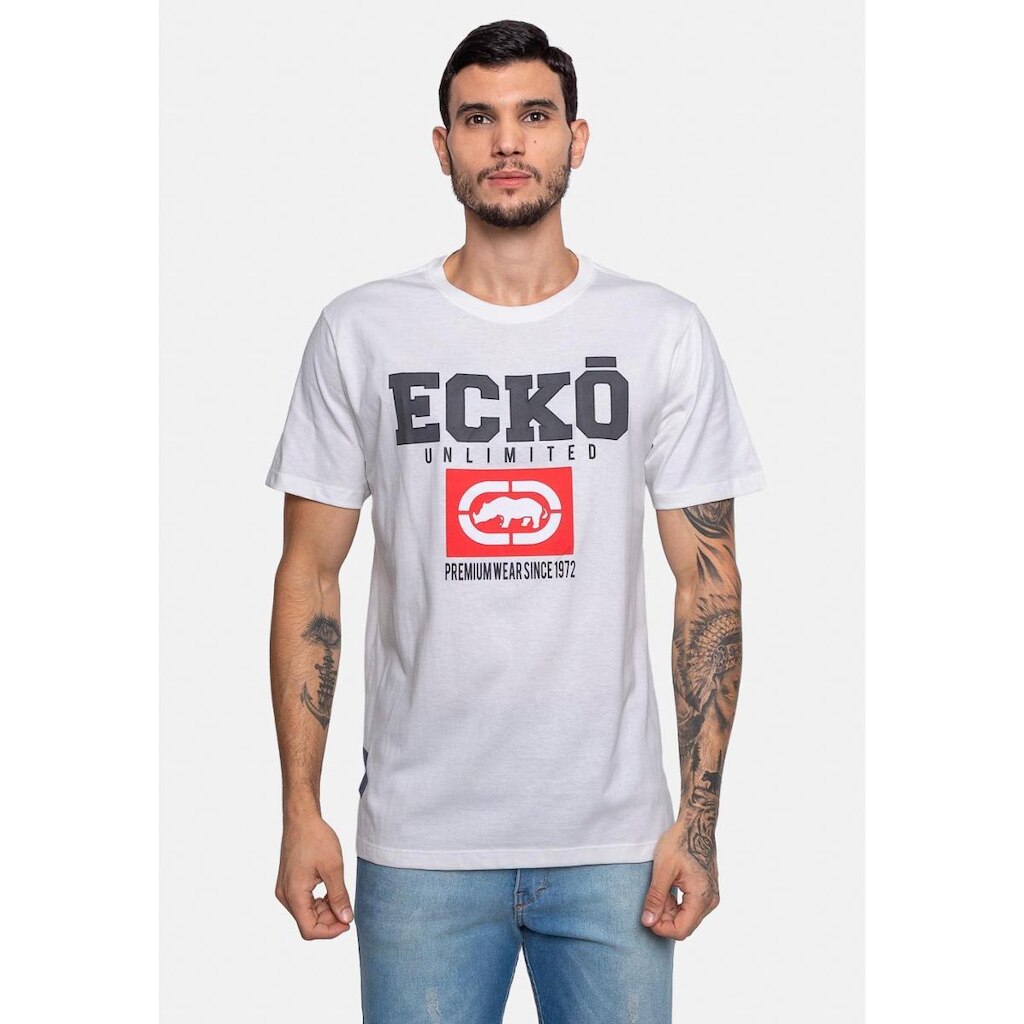 Camiseta Ecko Estampada Masculino