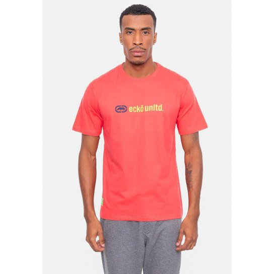 Camiseta Ecko Estampada Masculino - Vermelho Menor preço em Camiseta Ecko Estampada Masculino - Vermelho