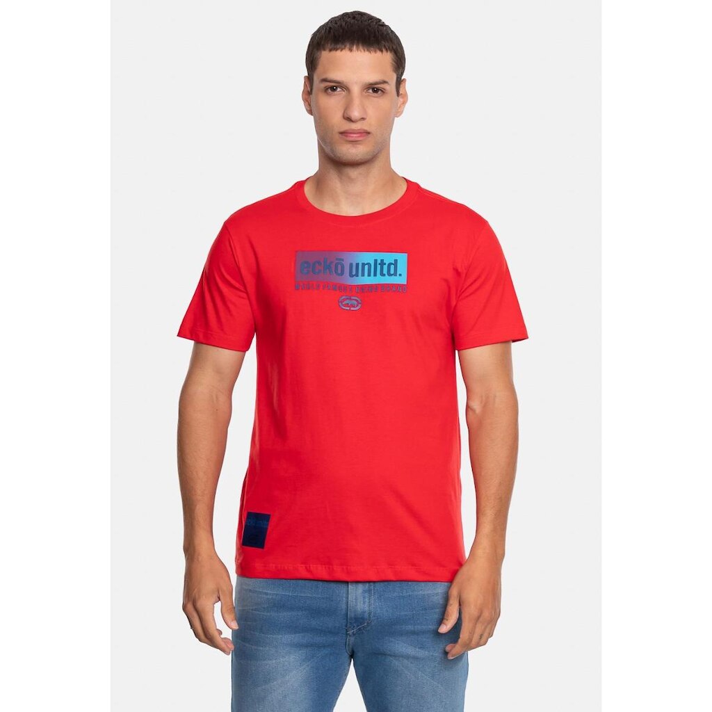 Camiseta Ecko Estampada Masculino