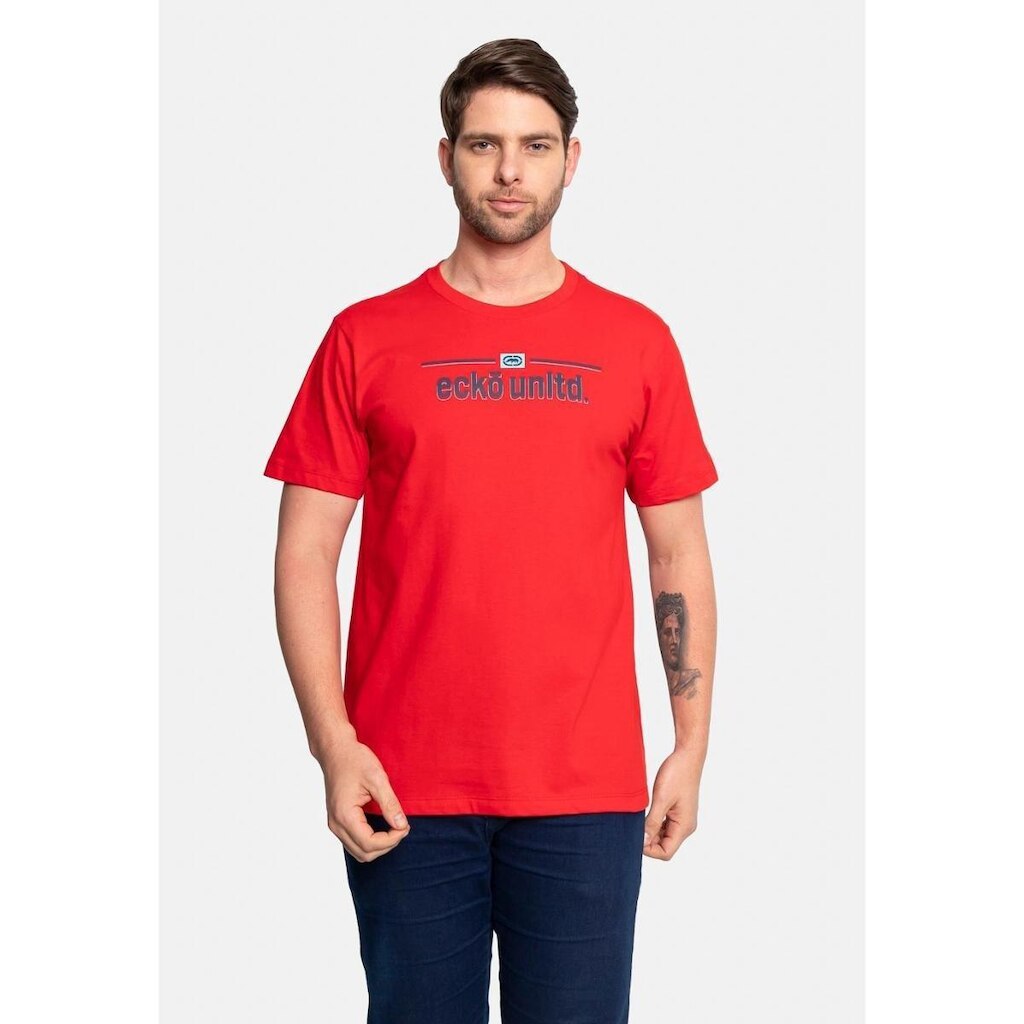 Camiseta Ecko Estampada Masculino