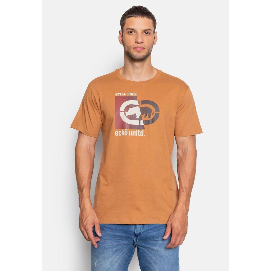 Camiseta Ecko Estampada Masculino