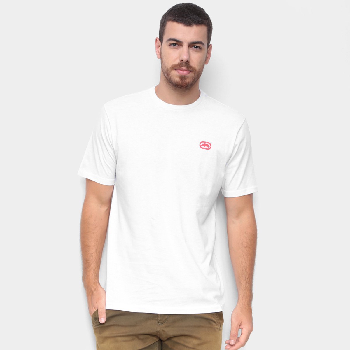 camiseta ecko fashion lisa masculina