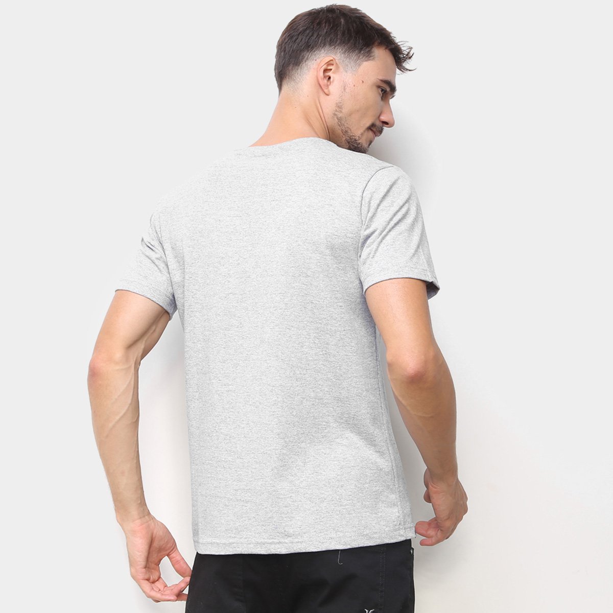 camiseta ecko fashion lisa masculina