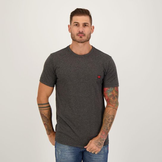 Camiseta Ecko Logo Basic I Cinza - Cinza Menor preço em Camiseta Ecko Logo Basic I Cinza - Cinza