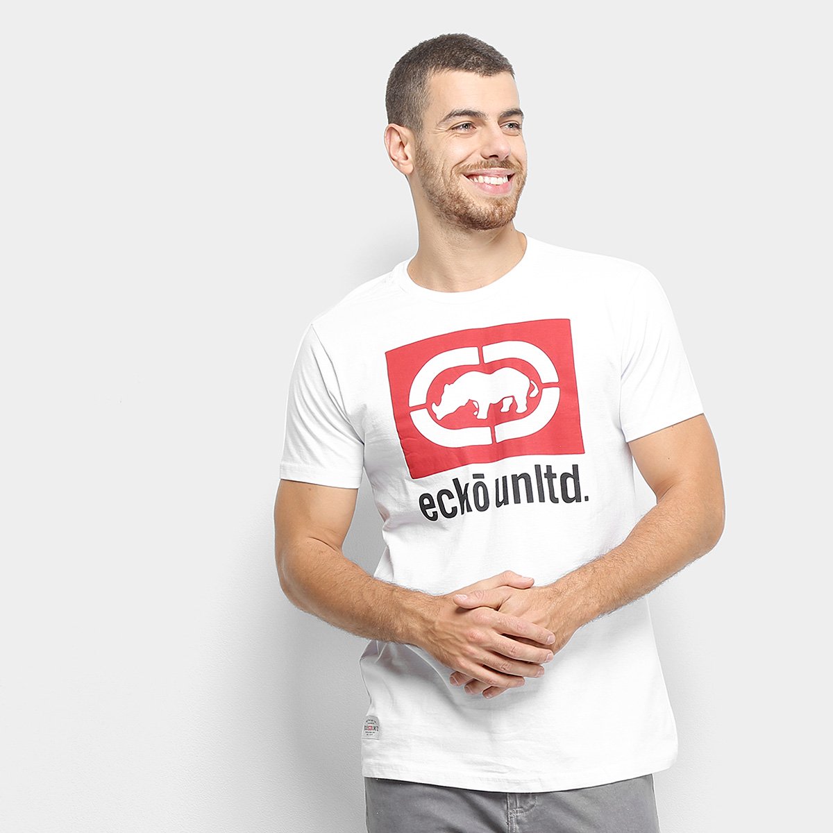 blusa ecko branca