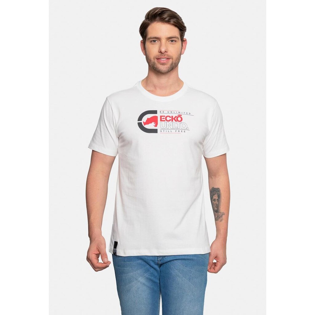 Camiseta Ecko Masculina LogoNew Masculino