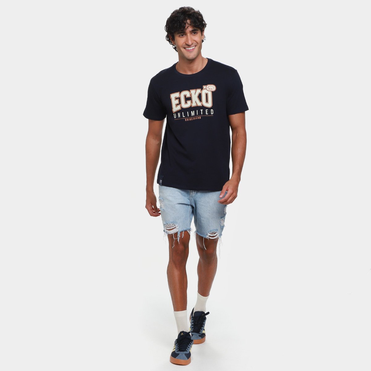 Camiseta Ecko Patch Masculina - 4