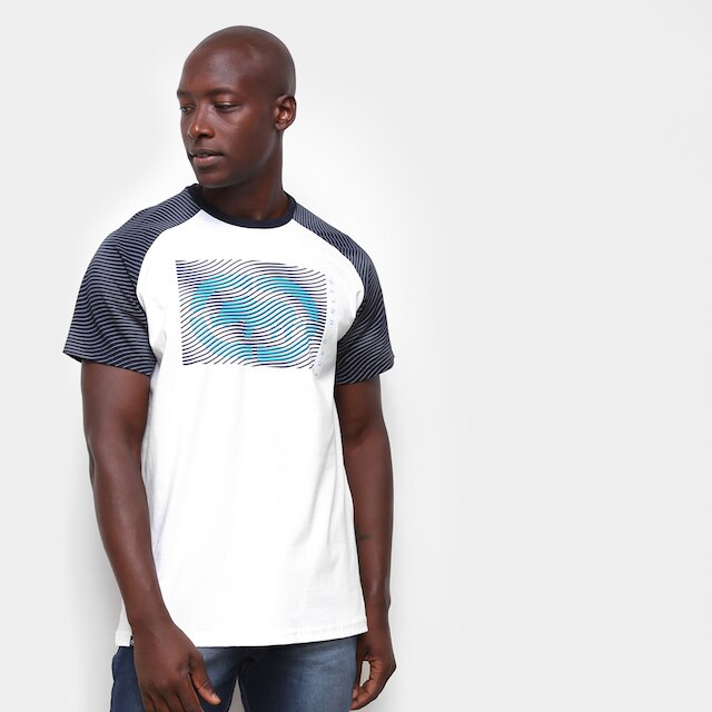 Camiseta Ecko Raglan Rhino 3D Masculina - Branco é boa?