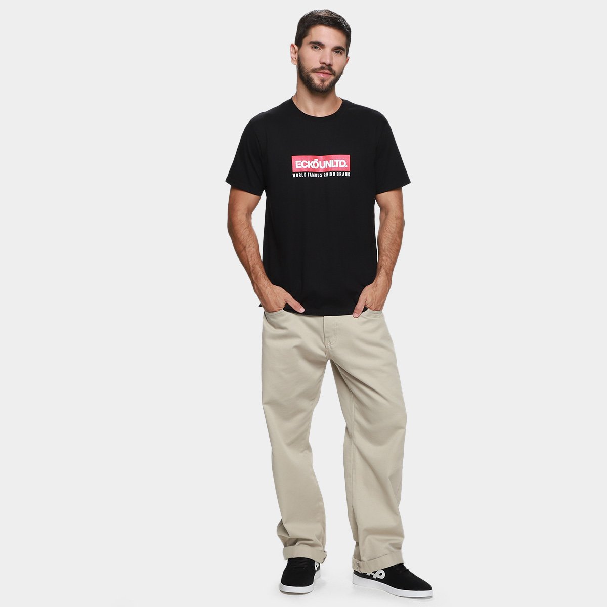 Camiseta Ecko Unltd Crom Masculina - 3