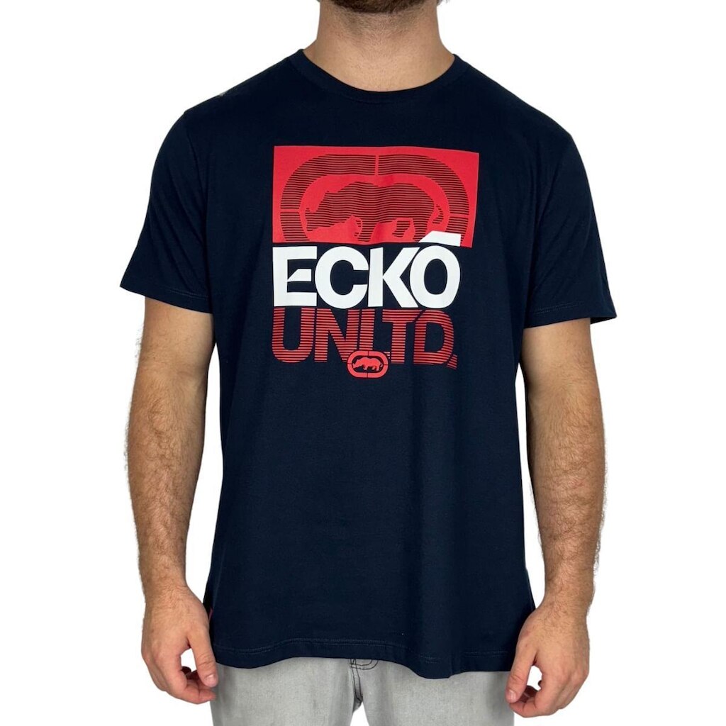 Camiseta Ecko Unltd Marinho Navy