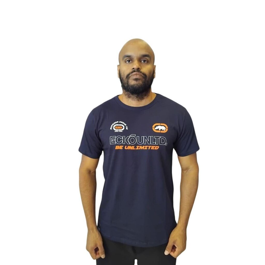 Camiseta Ecko Unltd Masculina Básica Machine 1972 Suprior