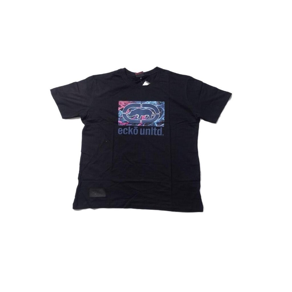 Camiseta Ecko Unltd Masculina Preta Neuro