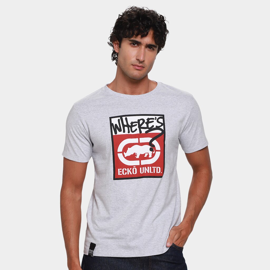 Camiseta Ecko Unltd Wheres Masculina