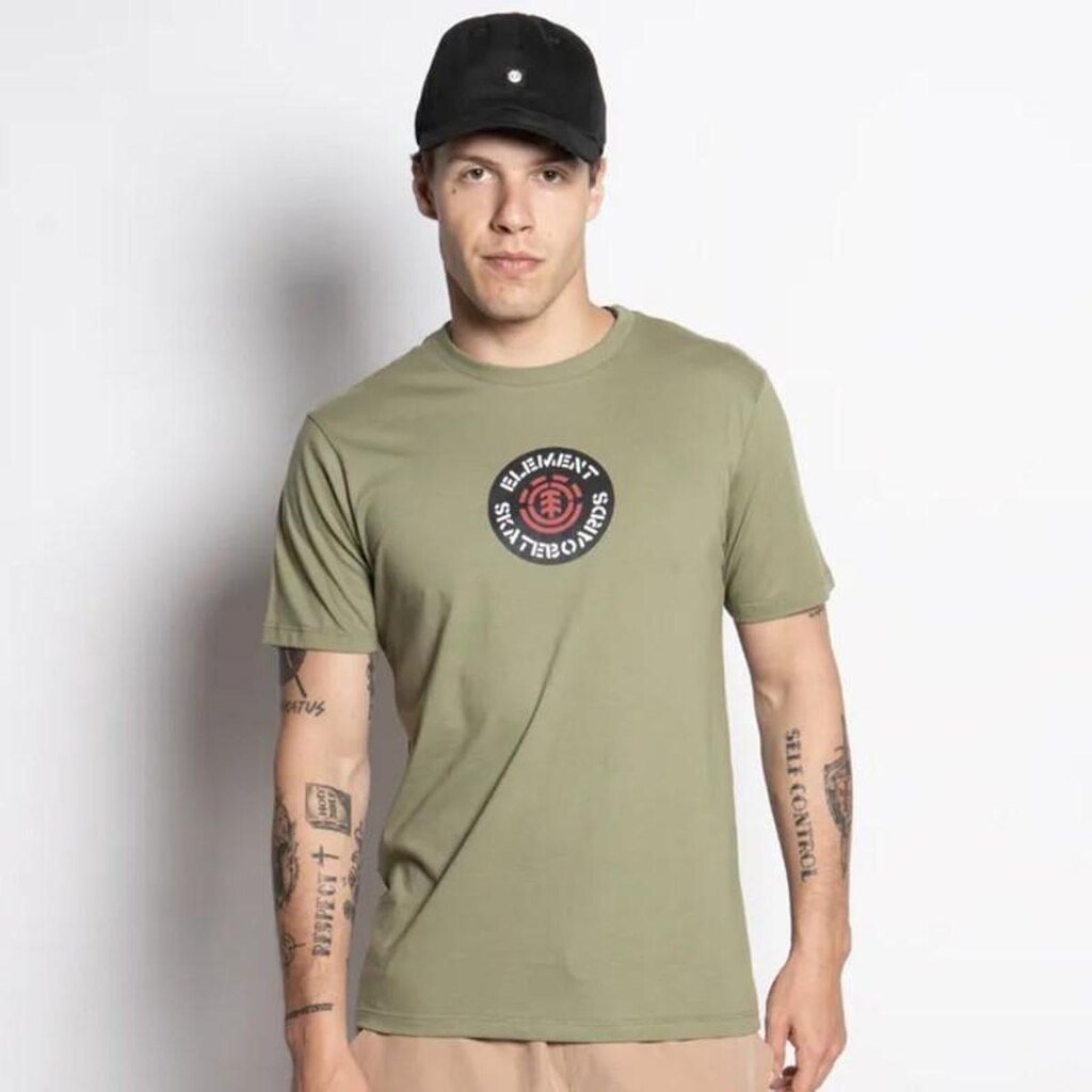 Camiseta Element 1992 Plus Size Verde