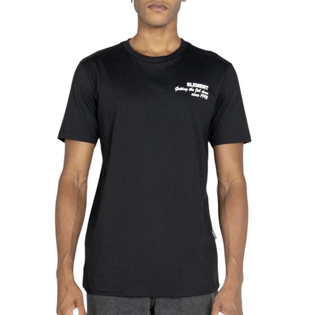 Camiseta Element E471A0838 Job Done Preta