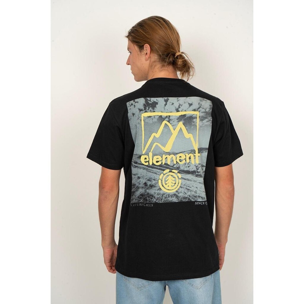 Camiseta Element E471A0914 Open Hills - Preto