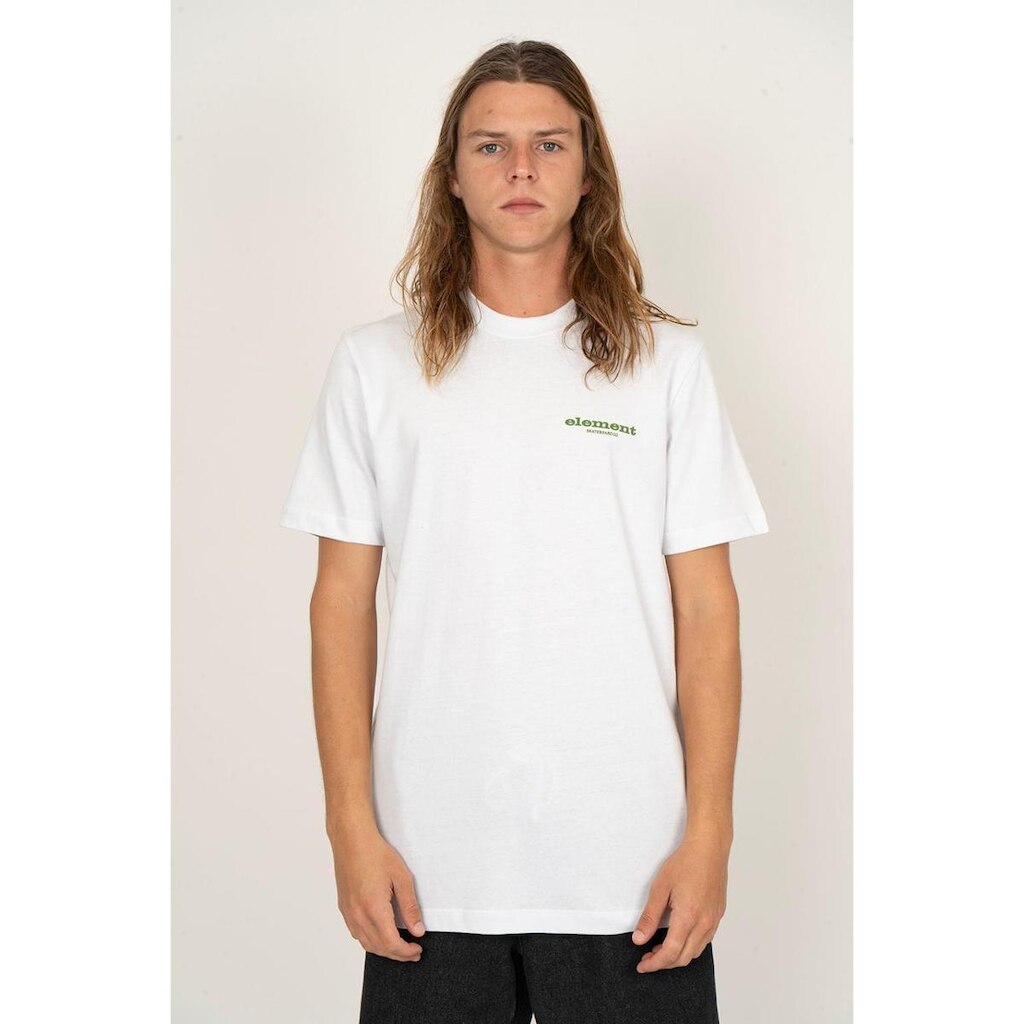 Camiseta Element M/C Big Foot Trees Branco-Branco-P