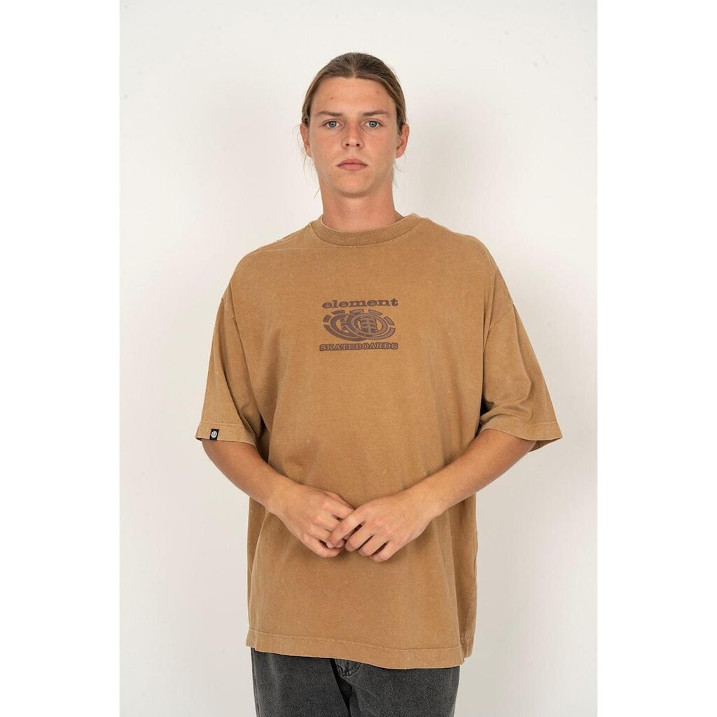 Camiseta Element M/C Cargo Caqui Escuro-CÁQUI ESCURO-P