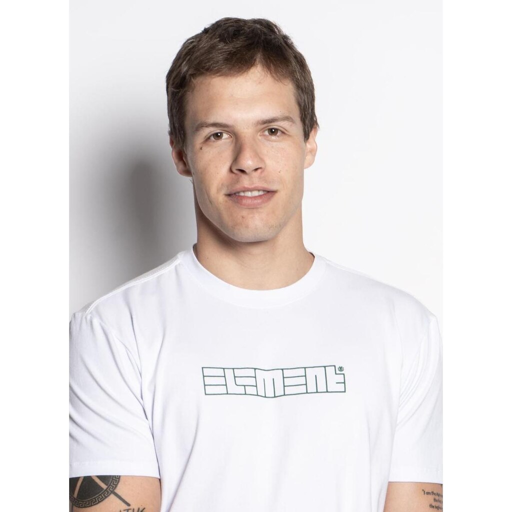 Camiseta Element M/C Earth-Branco-P