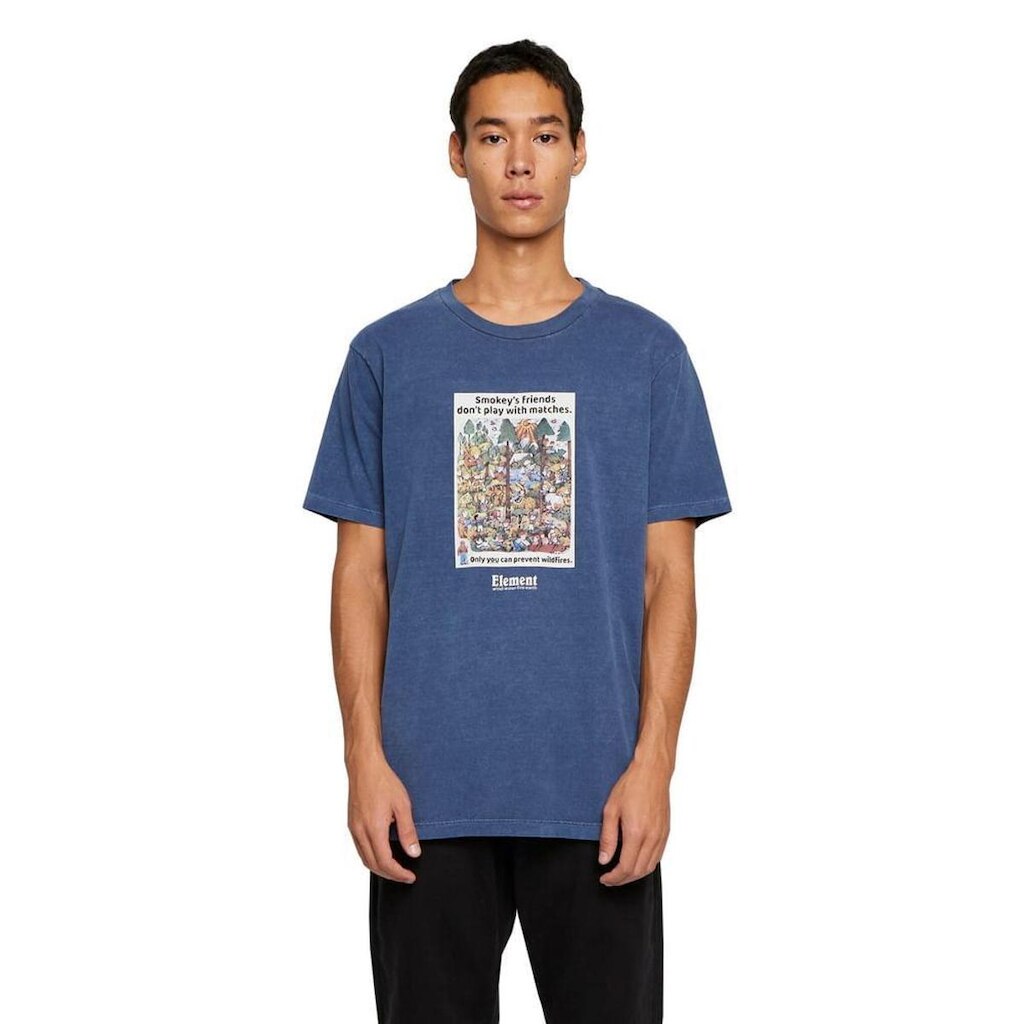 Camiseta Element M/C Sbxe Prevent-Marinho-P
