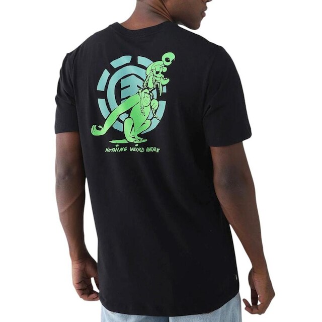 Camiseta Element Nothing Weird Preta