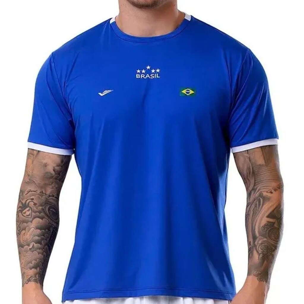 Camiseta Elite Brasil Masculina Royal