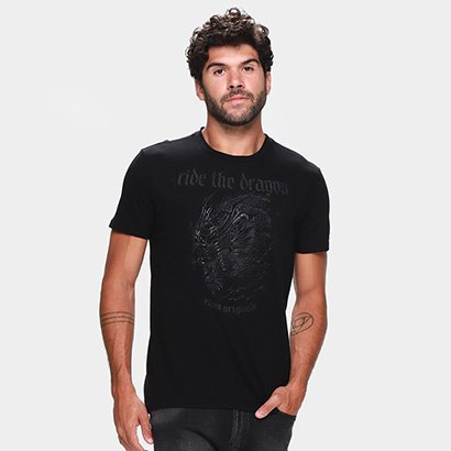 Camiseta Ellus Casual Masculina - Masculino