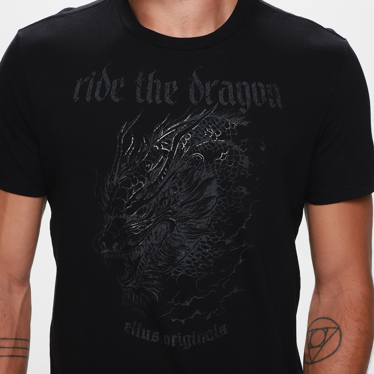 Camiseta Ellus Casual Masculina - 2
