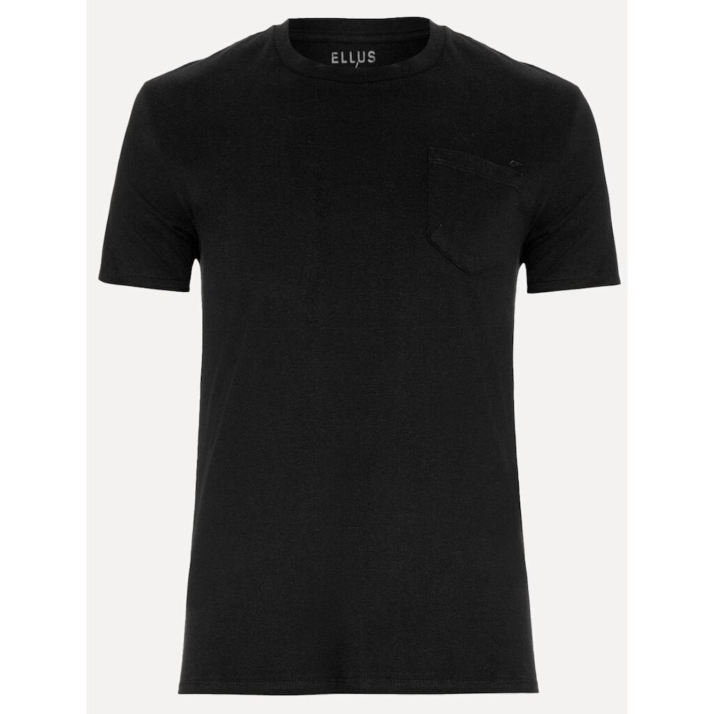 Camiseta Ellus Cotton Fine Easa Pocket Classic Preta