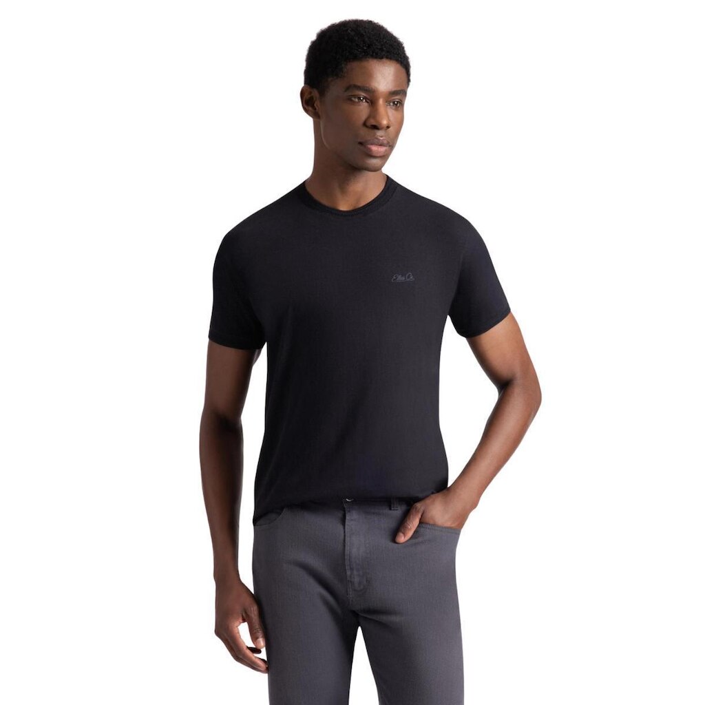 Camiseta Ellus Cotton Fine Trims Classic