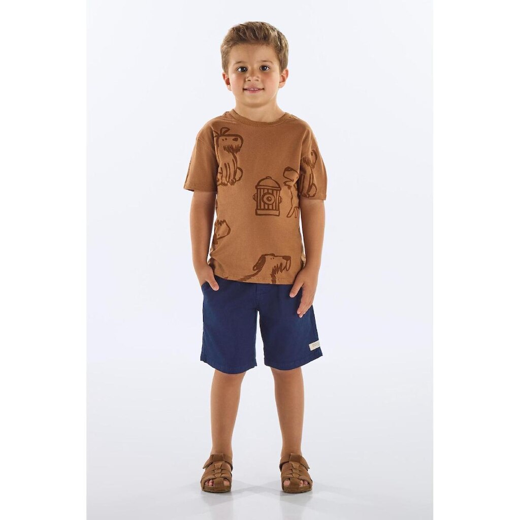 Camiseta em Algodão Infantil Up Baby