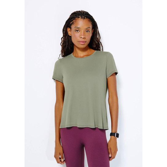 Camiseta Esportiva Hering Sports Manga Curta Easy Dry Feminina